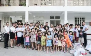 San sẻ yêu thương, trao mầm nhân ái tại chùa Diệu Giác
