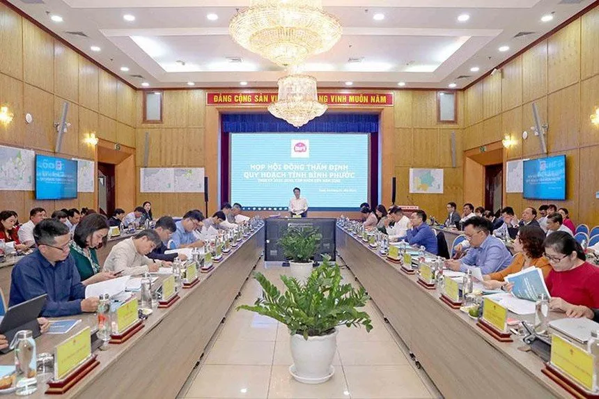 Phiên họp thẩm định Quy hoạch tỉnh Bình Phước chiều 24/11
